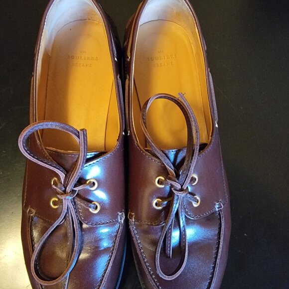 Sezane Caroline Loafers - Glossy Chocolate - Picture 4 of 6